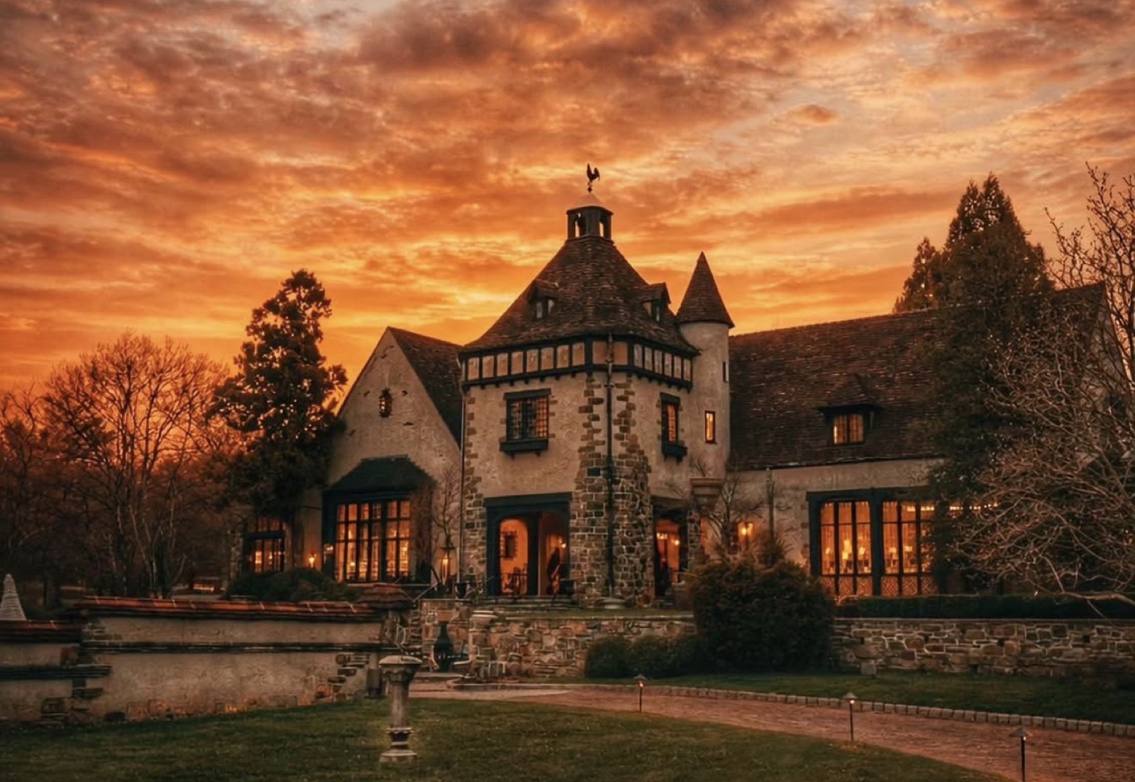 Event setting at Pleasantdale Château